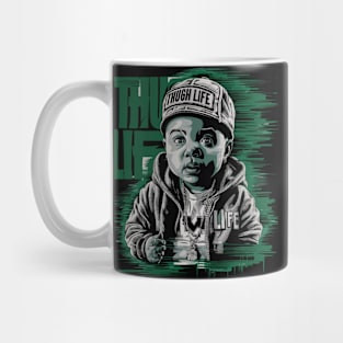 Cool Thug Baby Life Design Mug